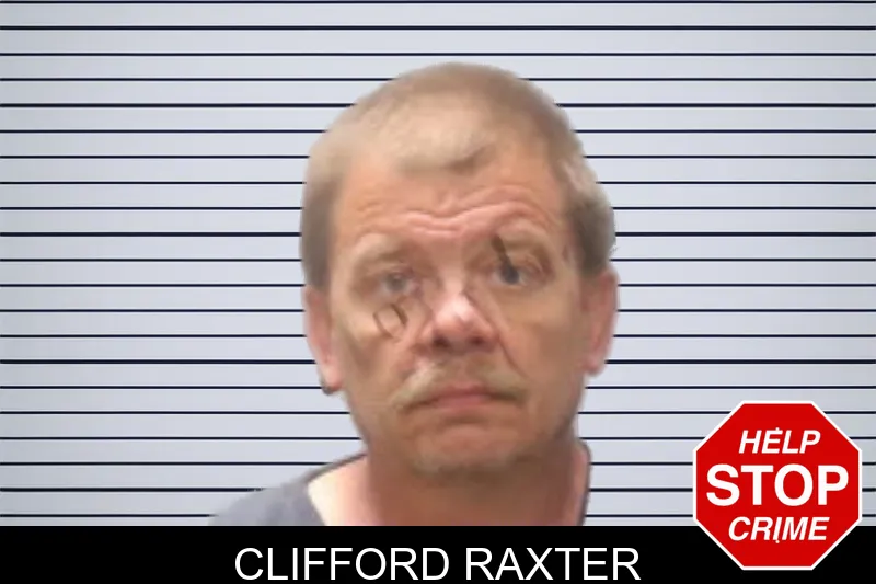 Clifford Raxter mugshot