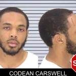 Codean Carswell mugshot