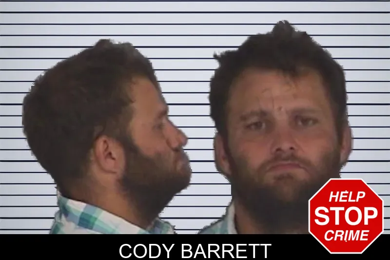Cody Barrett mugshot