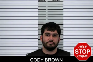 Cody Brown mugshot