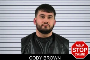 Cody Brown mugshot