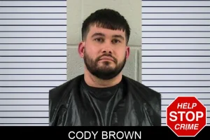 Cody Brown mugshot