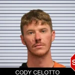 Cody Celotto mugshot
