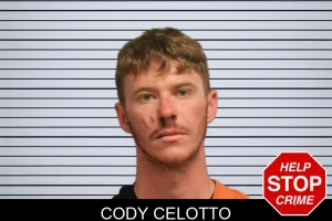 Cody Celotto mugshot