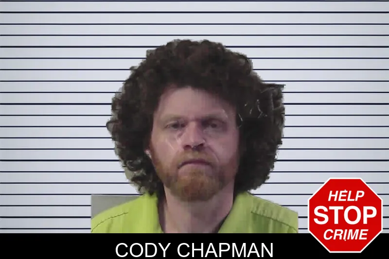 Cody Chapman mugshot