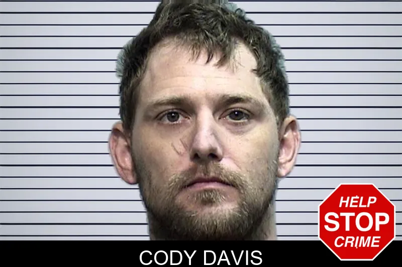 Cody Davis mugshot