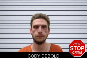 Cody DeBold mugshot