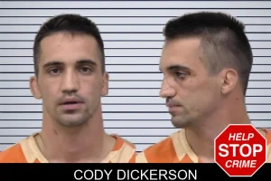 Cody Dickerson mugshot