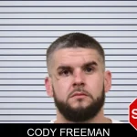 Cody Freeman mugshot