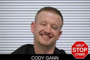 Cody Gann mugshot