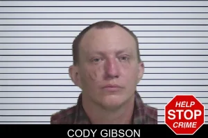 Cody Gibson mugshot