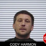 Cody Harmon mugshot