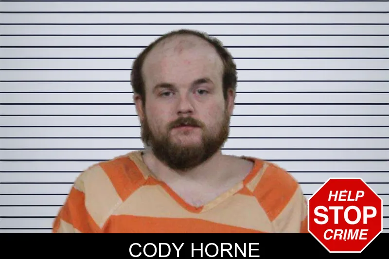 Cody Horne mugshot