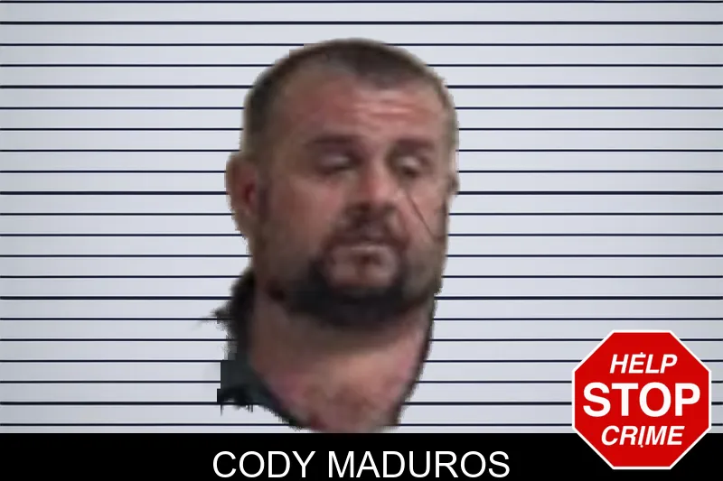 Cody Maduros mugshot