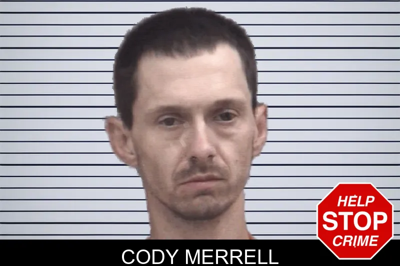 Cody Merrell mugshot