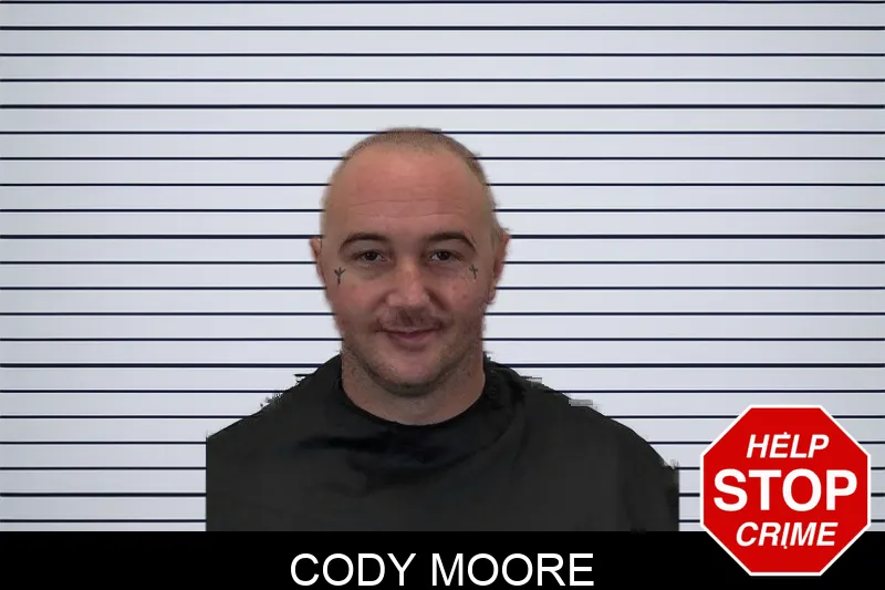 Cody Moore mugshot