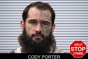 Cody Porter mugshot