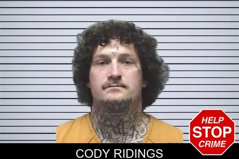 Cody Ridings mugshot – Coweta County , Georgia Cody Ridings