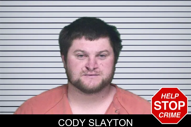 Cody Slayton mugshot