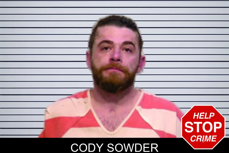 Cody Sowder mugshot