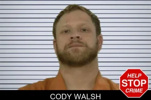 Cody Walsh mugshot