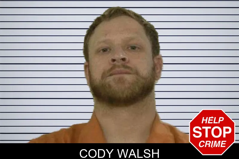 Cody Walsh mugshot