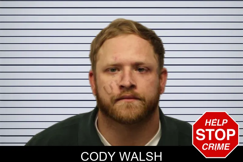 Cody Walsh mugshot