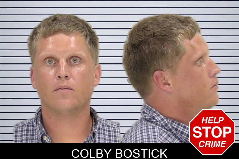 Colby Bostick mugshot