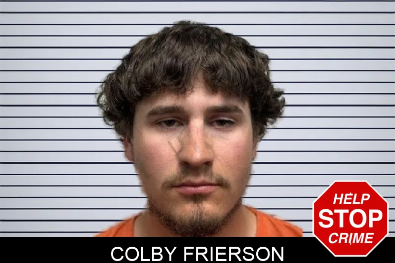Colby Frierson mugshot