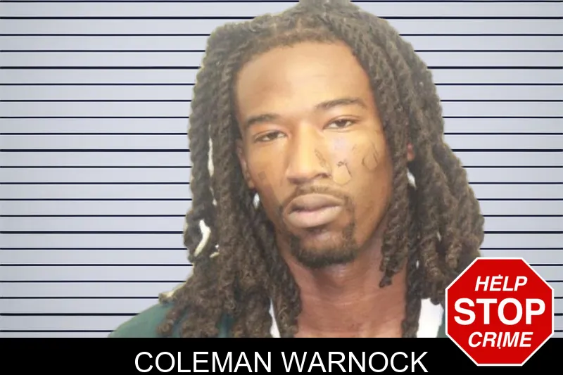 Coleman Warnock mugshot