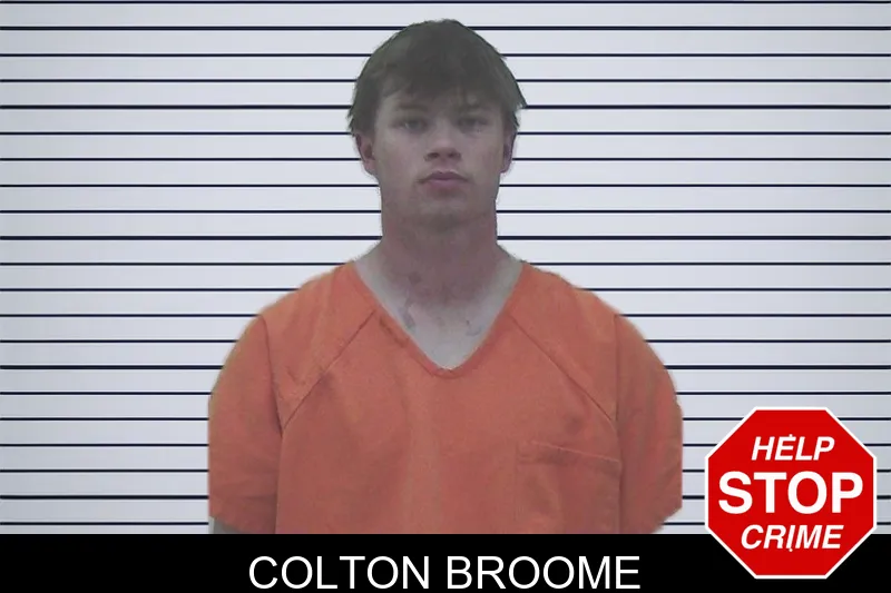 Colton Broome mugshot
