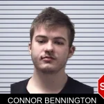Connor Bennington mugshot