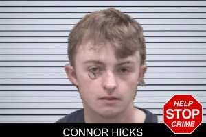 Connor Hicks mugshot