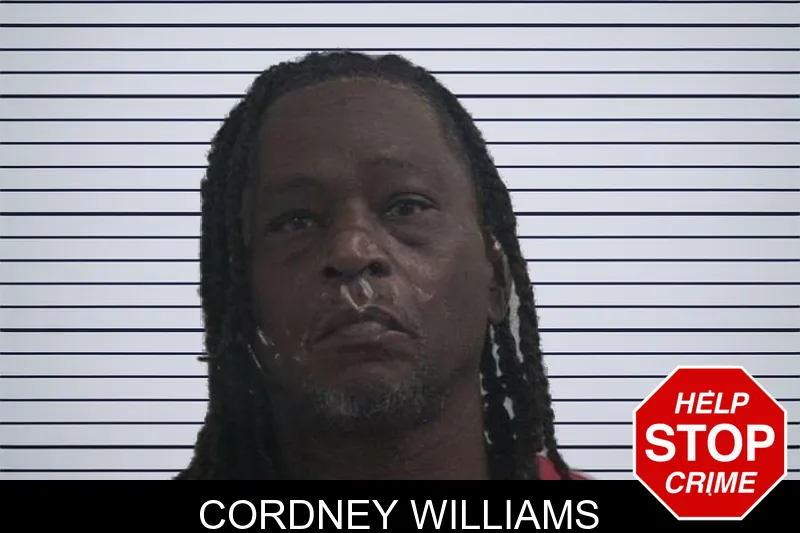 Cordney Williams mugshot