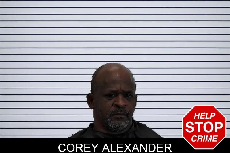 Corey Alexander mugshot