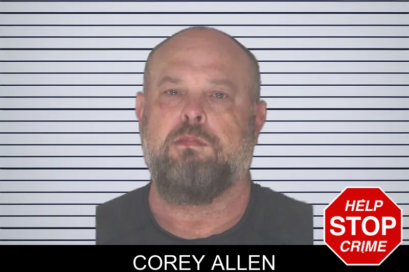 Corey Allen mugshot