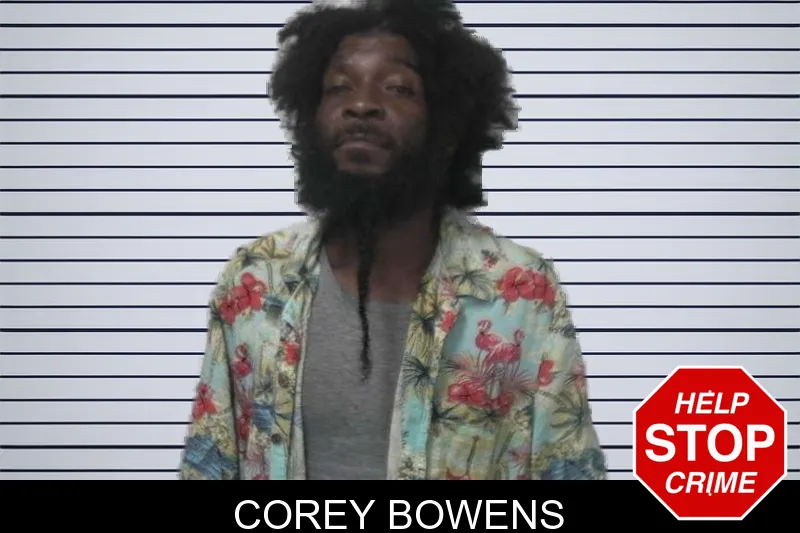 Corey Bowens mugshot