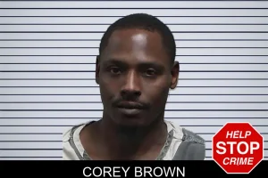 Corey Brown mugshot