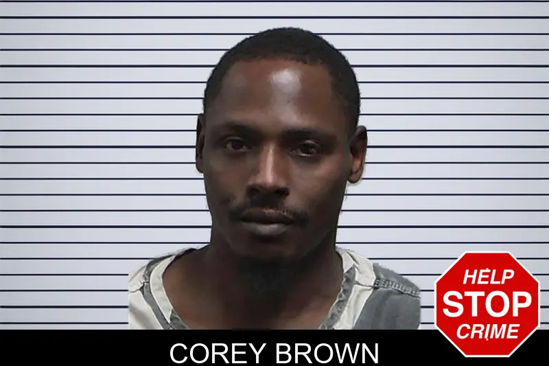 Corey Brown mugshot