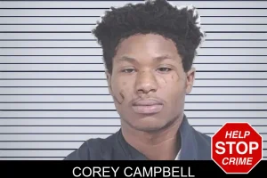Corey Campbell mugshot