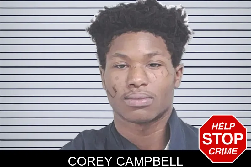 Corey Campbell mugshot