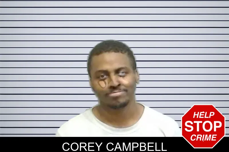 Corey Campbell mugshot