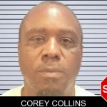 Corey Collins mugshot