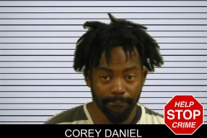 Corey Daniel mugshot