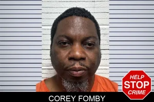Corey Fomby mugshot