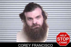 Corey Francisco mugshot