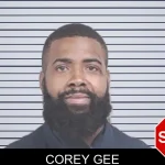 Corey Gee mugshot