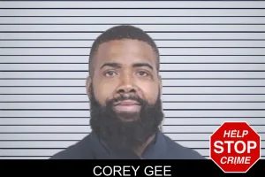 Corey Gee mugshot