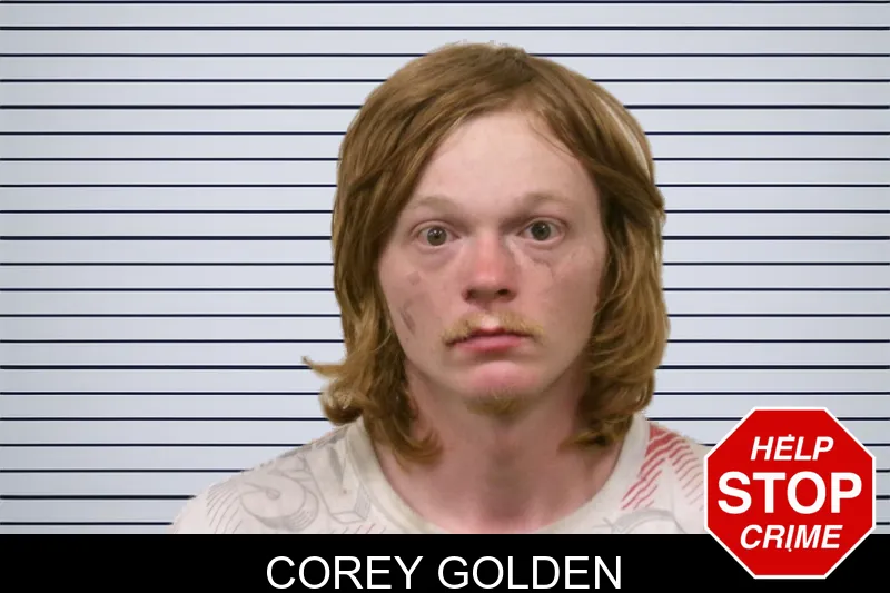 Corey Golden mugshot