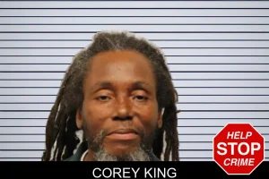 Corey King mugshot